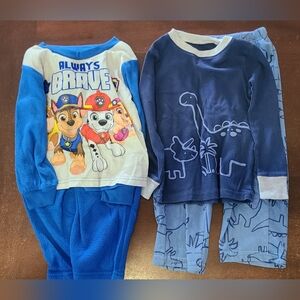 3t fleece PJs